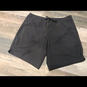 Patagonia worn wear black swimsuit Sz 38